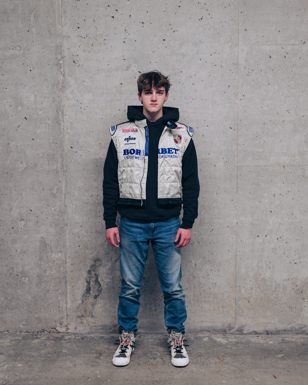 Borbet Porsche race suit vest