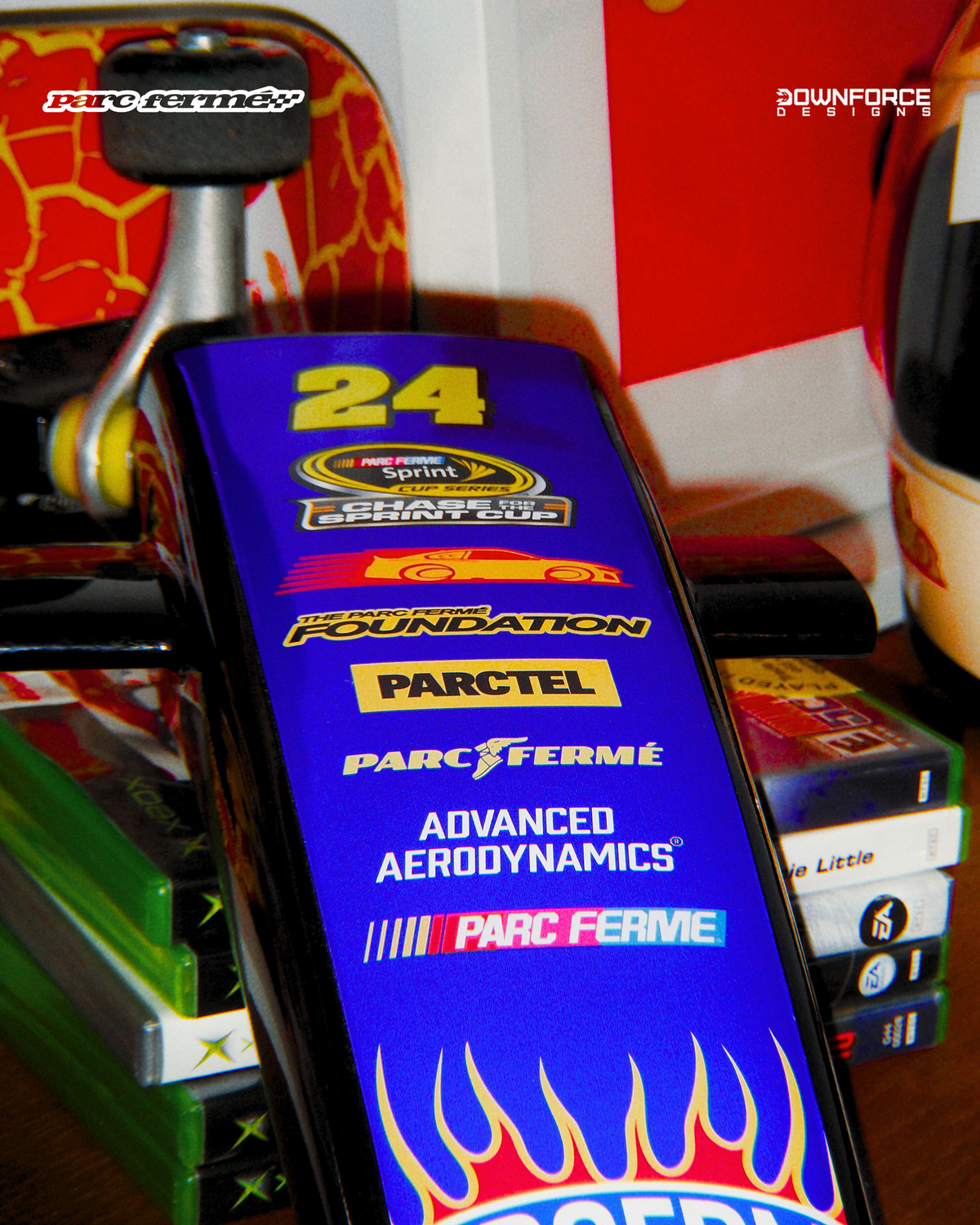 PF X DOWNFORCE DESIGN CARBON FRONT WING