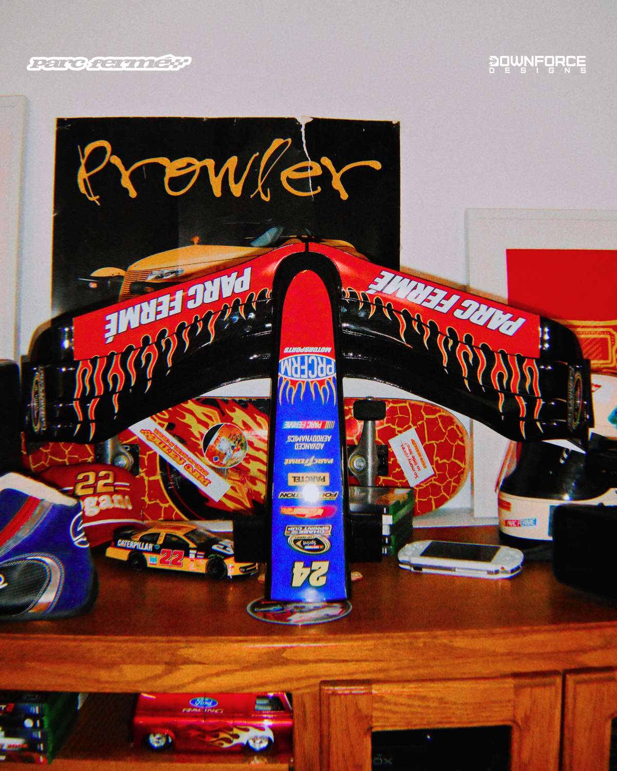 PF X DOWNFORCE DESIGN CARBON FRONT WING