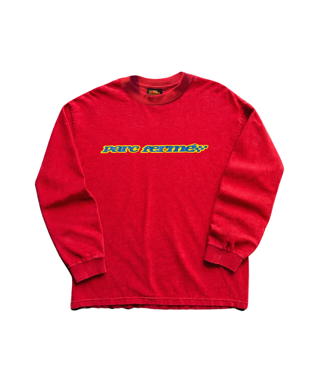 SHOP TEE LONG SLEEVE RED