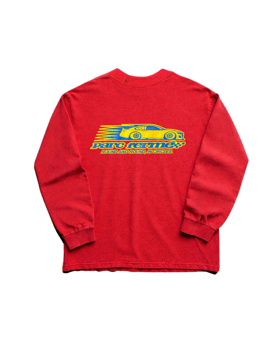 SHOP TEE LONG SLEEVE RED