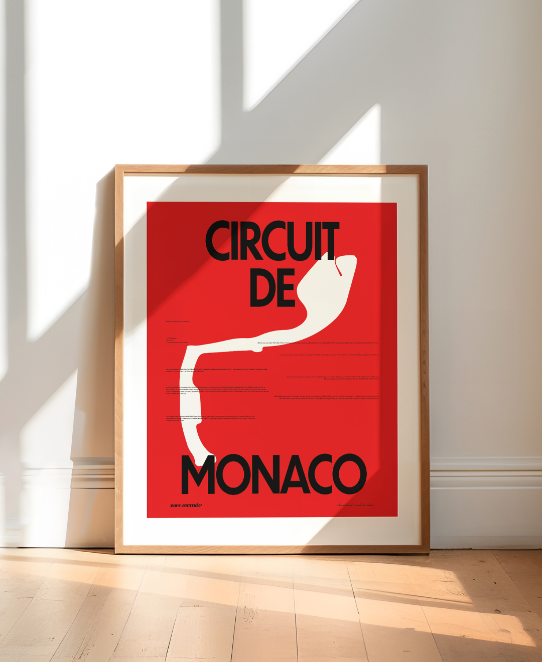 CIRCUIT DE MONACO PRINT (Digital)