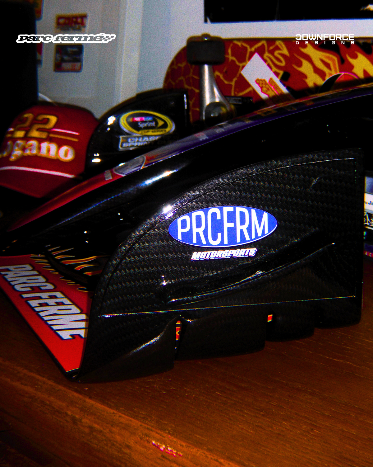 PF X DOWNFORCE DESIGN CARBON FRONT WING