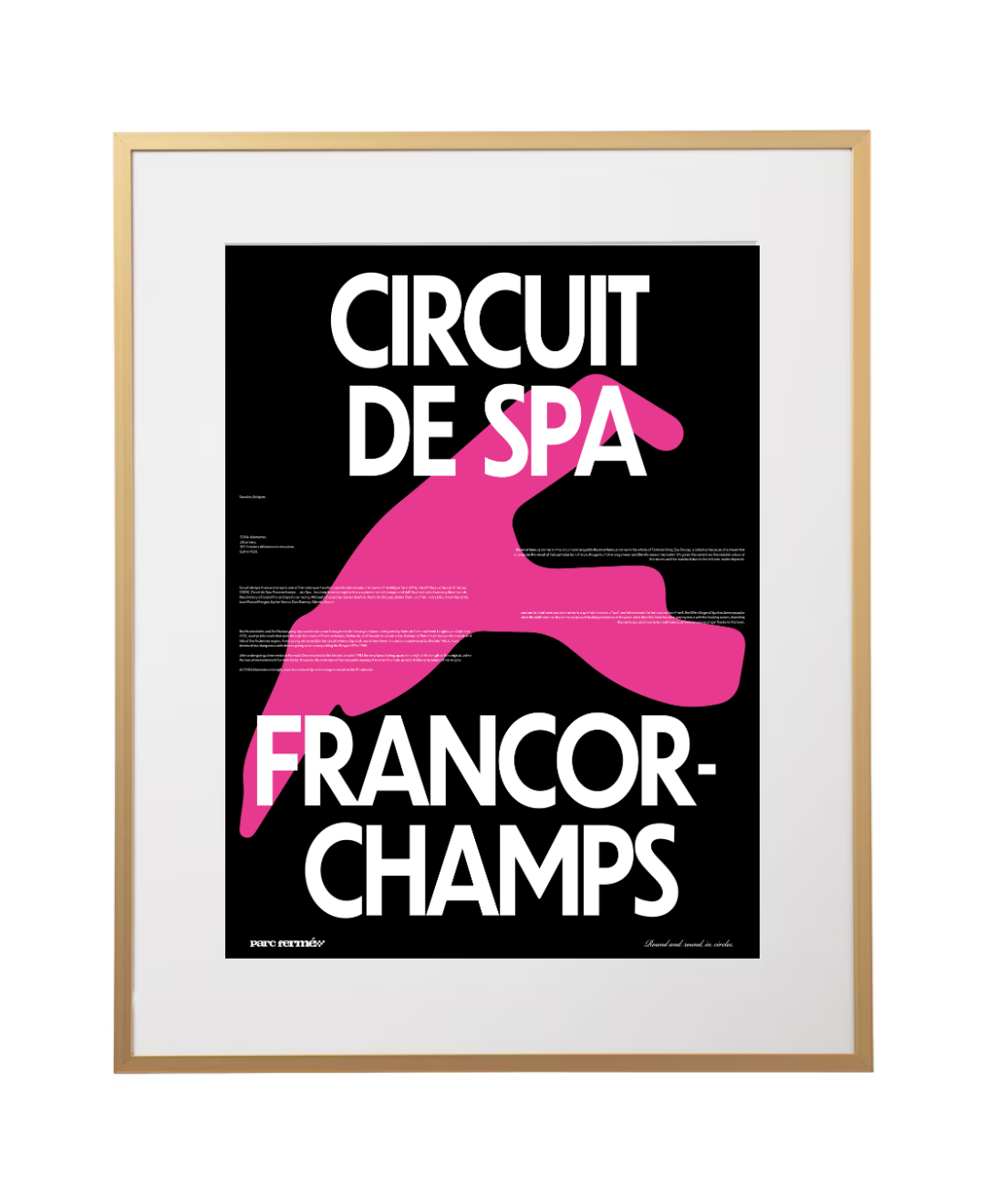 SPA FRANCORCHAMPS PRINT