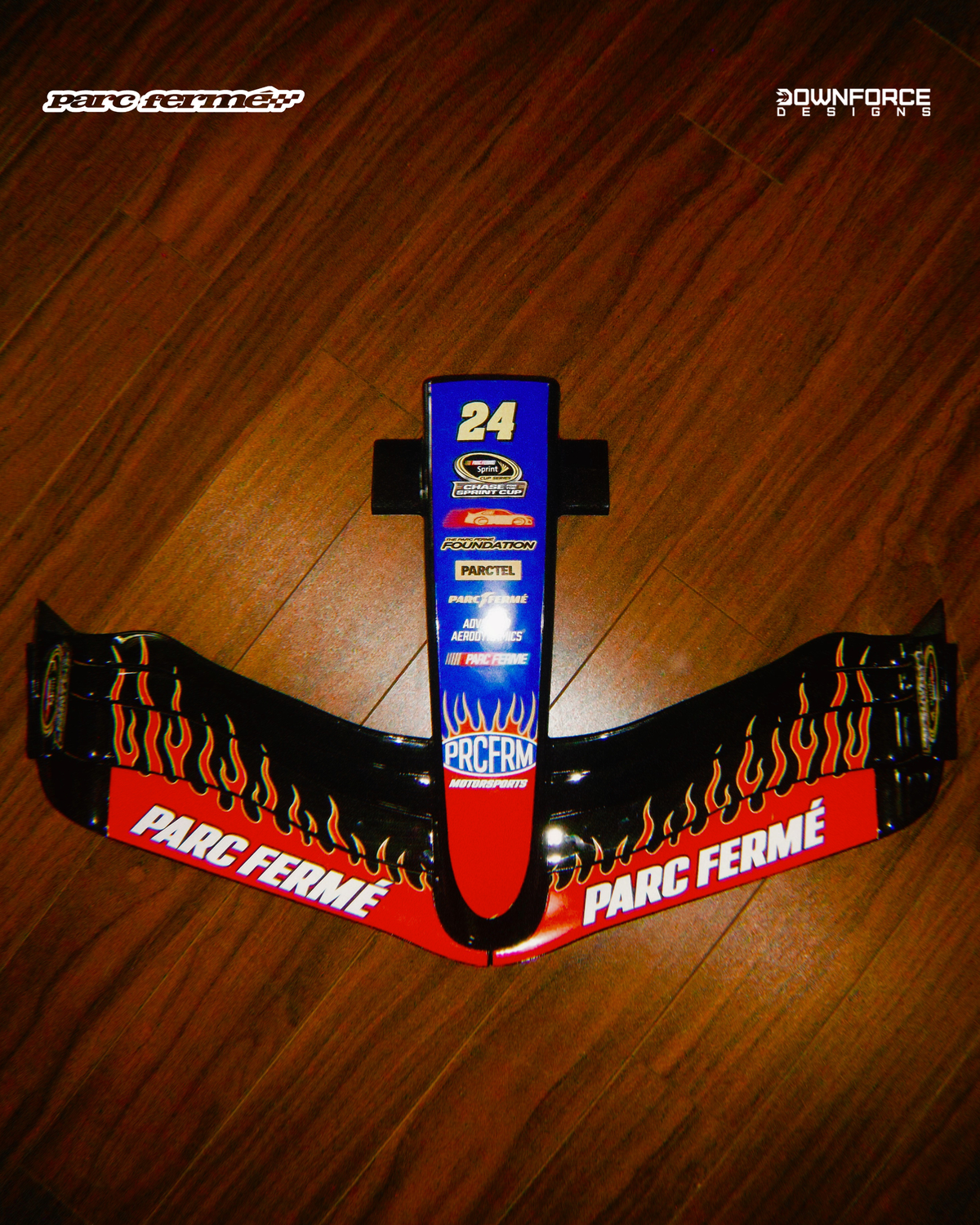 PF X DOWNFORCE DESIGN CARBON FRONT WING