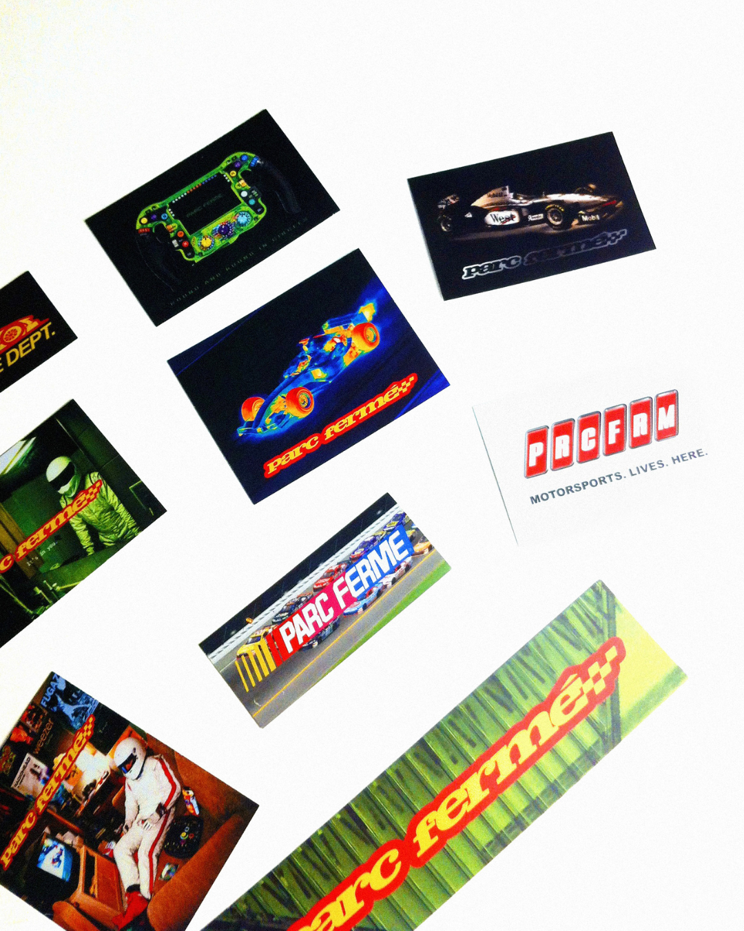 PARC FERMÉ STICKER + POSTER PACK