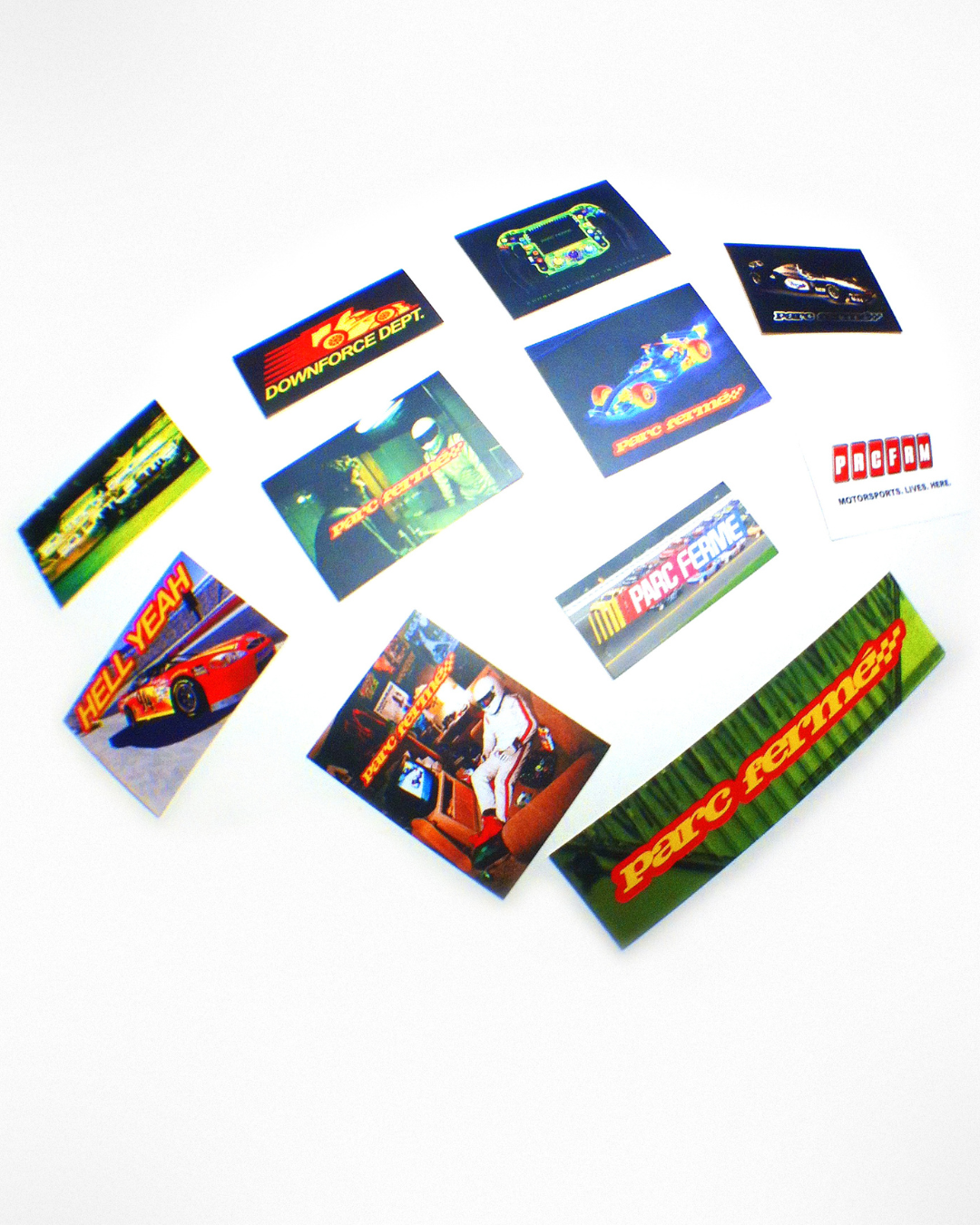 PARC FERMÉ STICKER + POSTER PACK