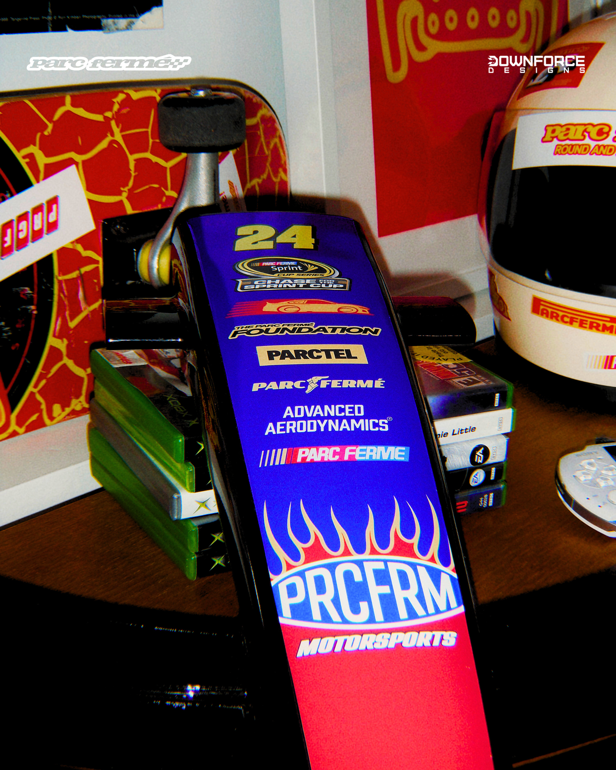 PF X DOWNFORCE DESIGN CARBON FRONT WING