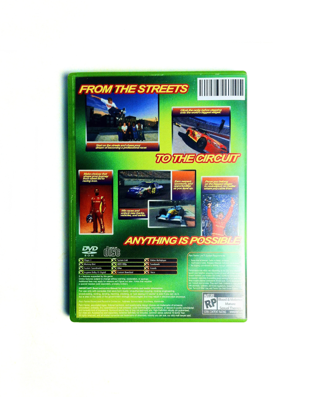 PARC FERMÉ STICKER + POSTER PACK