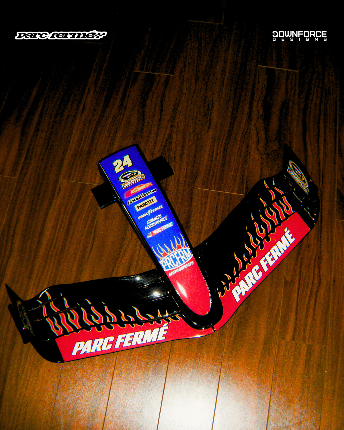 PF X DOWNFORCE DESIGN CARBON FRONT WING