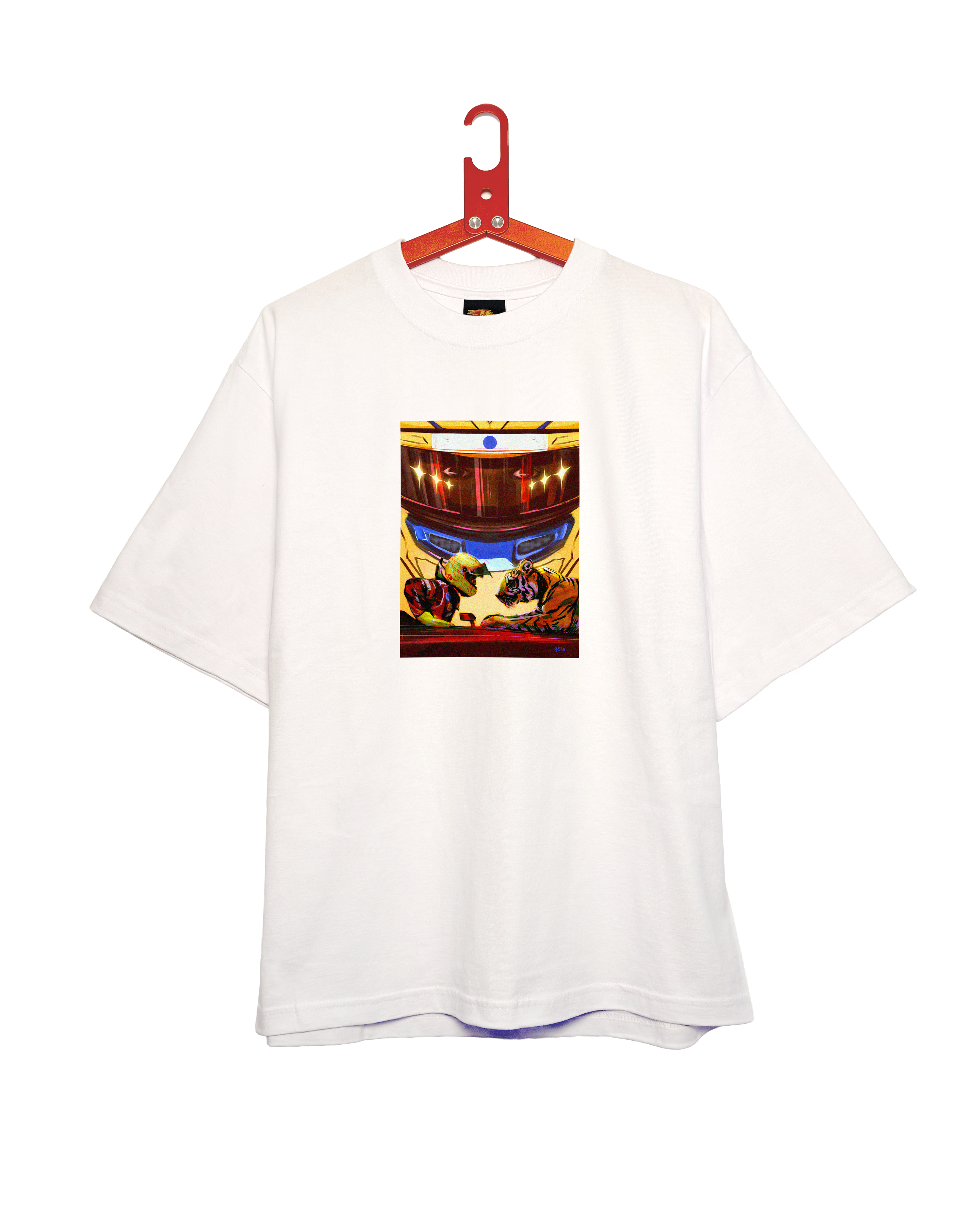 PF X SAYHIGRACIE WHITE TEE