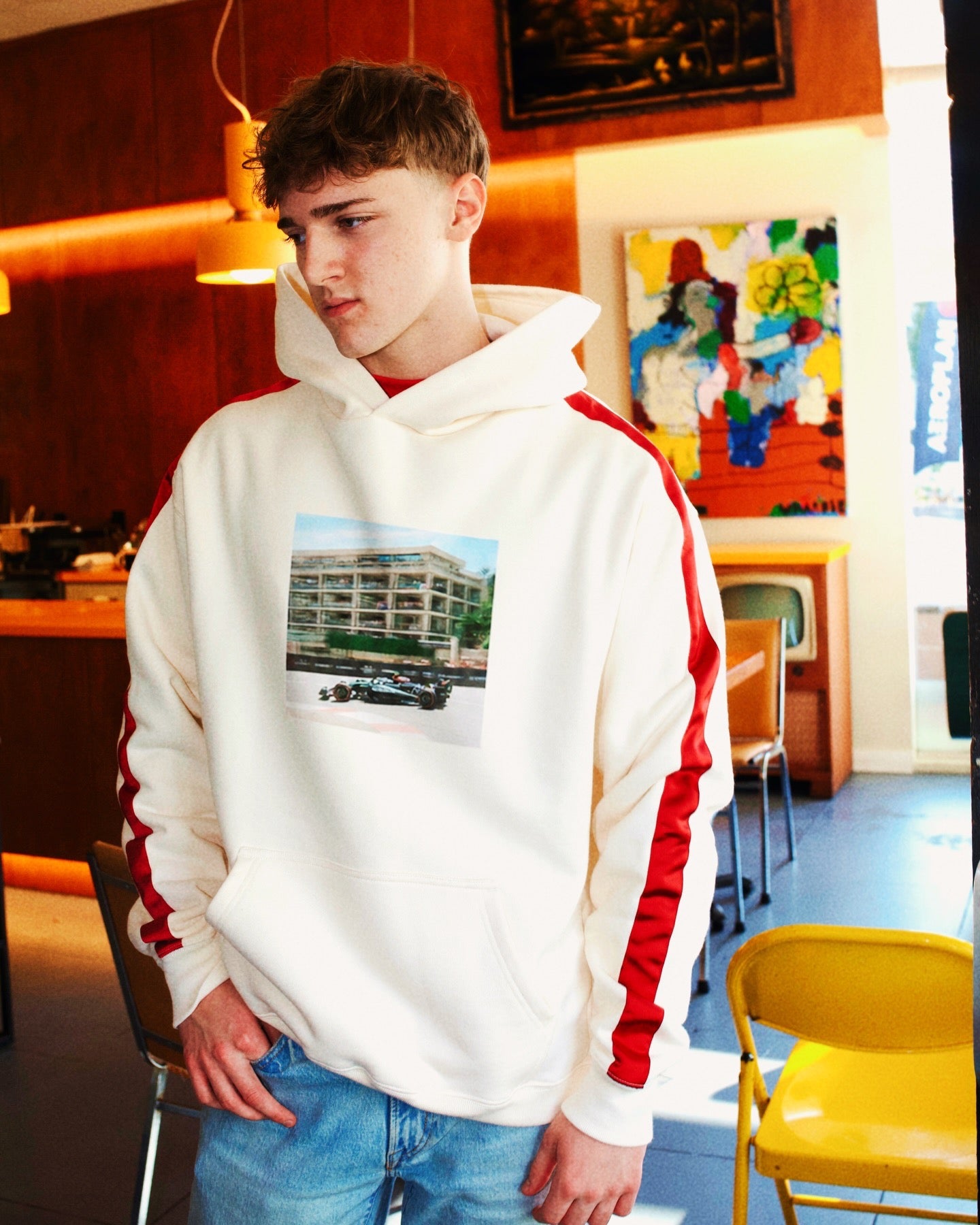 PARC FERMÉ X JAMEY PRICE MERCEDES AMG F1 MONACO HOODIE (Early Access)
